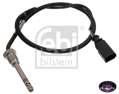Sensor, exhaust gas temperature